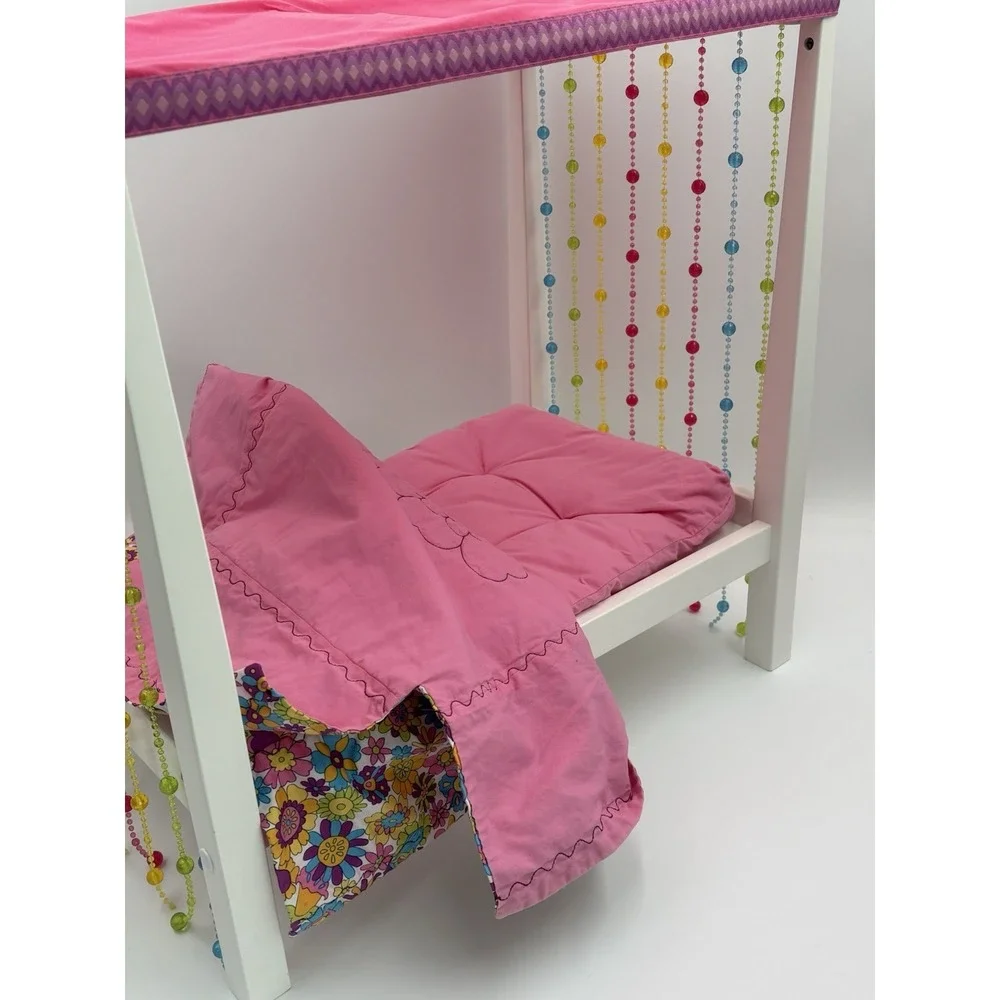 American Girl Julie's Groovy Bed & Bedding 18